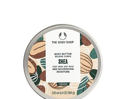 The Body Shop Shea Body Butter – Hydrating & Moisturizing Skincare for Very Dry Skin – Vegan – 6.4 oz Hot on Sale