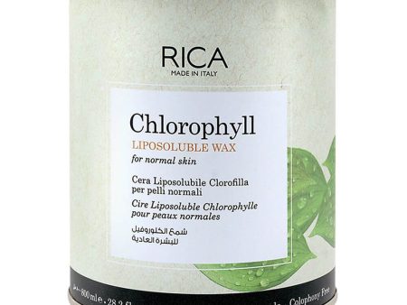 RICA Chlorophyll Normal Skin Lisposoluble Wax 800ml Sale