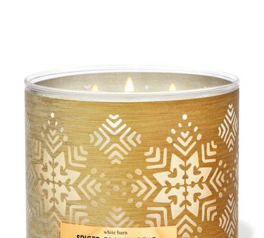 Bath &  Body Works Spiced Gingerbread 3-Wick Candle Cheap