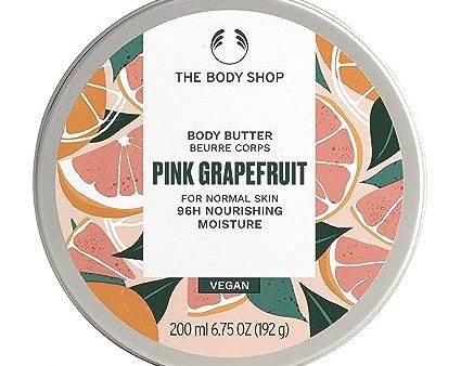 The Body Shop Pink Grapefruit Body Butter Nourishing & Moisturizing Skincare for Normal Skin Vegan 200 Ml Cheap