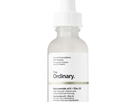 The Ordinary Niacinamide 10% + Zinc 1% 60ml Hot on Sale