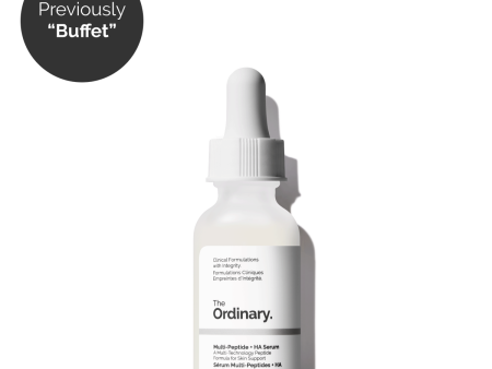 The Ordinary Multi-Peptide + HA Serum Buffet Online now