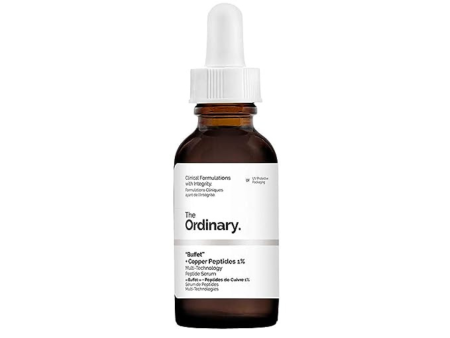 The Ordinary Buffet + Copper Peptides 1% 1 oz  30 mL Hot on Sale