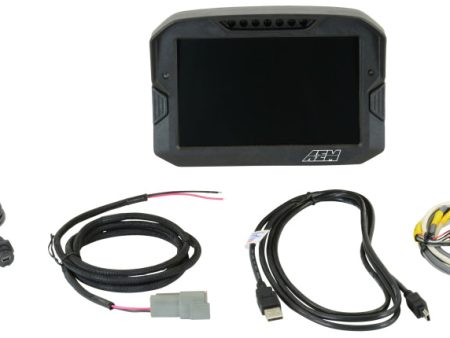 AEM CD-7 Logging Race Dash Carbon Fiber Digital Display (CAN Input Only) For Cheap