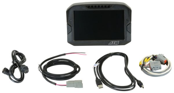 AEM CD-7 Logging Race Dash Carbon Fiber Digital Display (CAN Input Only) For Cheap