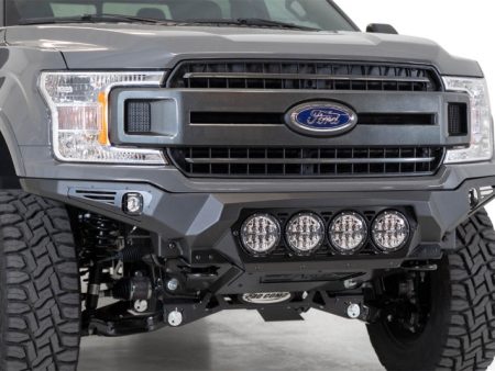 Addictive Desert Designs 18-20 Ford F-150 Bomber Front Bumper w  4 Rigid 360 6IN Mounts Hot on Sale