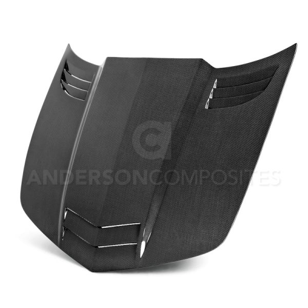 Anderson Composites 10-13 Chevy Camaro TT-Style Carbon Fiber Hood Online Hot Sale