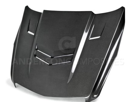 Anderson Composites 13-15 Cadillac ATS Type-VT Hood For Cheap