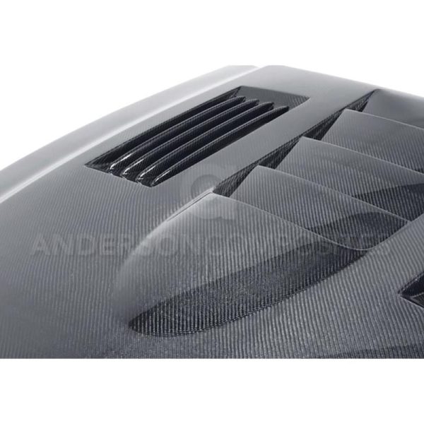 Anderson Composites 10-14 Ford Mustang Shelby GT500 and 2013-2014 GT V6 Type-SS Hood For Cheap