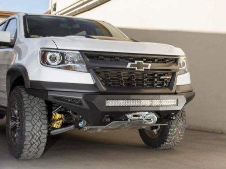 Addictive Desert Designs 17-18 Chevy Colorado Stealth Fighter Front Bumper w  Winch Mount Hot on Sale