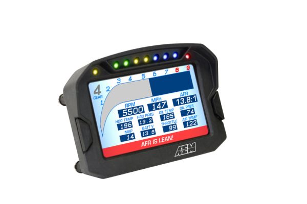 AEM CD-5G Carbon Digital Dash Display w  Interal 10Hz GPS & Antenna on Sale