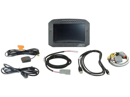 AEM CD-7G Carbon Flush Digital Dash Display w  Internal 20Hz GPS & Antenna Online Hot Sale