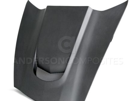 Anderson Composites 04-16 Chevy Corvette C7 Stingray Dry Carbon Fiber Hood Online Hot Sale