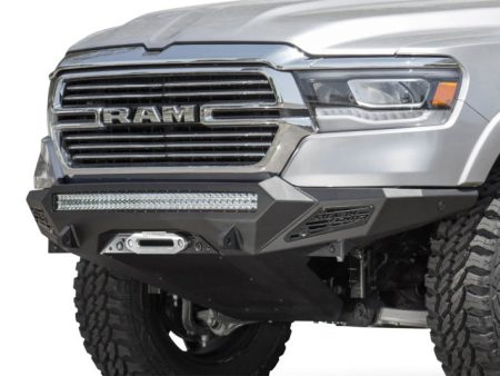 Addictive Desert Designs 19 Ram 1500 Stealth Fighter Front Bumper w  Winch Mount & Sensor Cut Outs For Sale