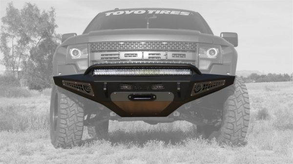 Addictive Desert Designs 10-14 Ford F-150 Raptor HoneyBadger Front Bumper w  Winch Mount Online Sale