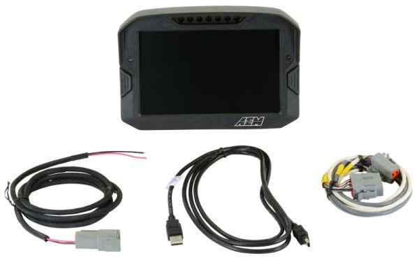 AEM CD-7 Non Logging Race Dash Carbon Fiber Digital Display (CAN Input Only) Supply