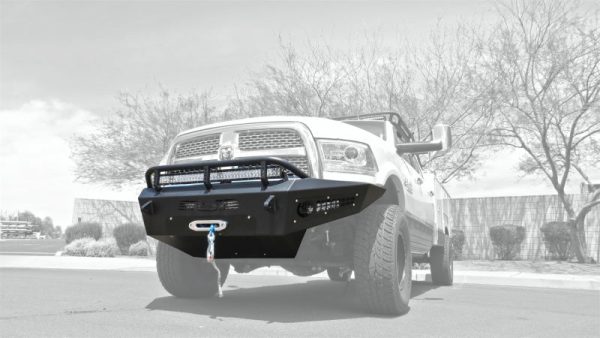 Addictive Desert Designs 10-18 Dodge RAM 2500 HoneyBadger Front Bumper w  Winch Mount Online now