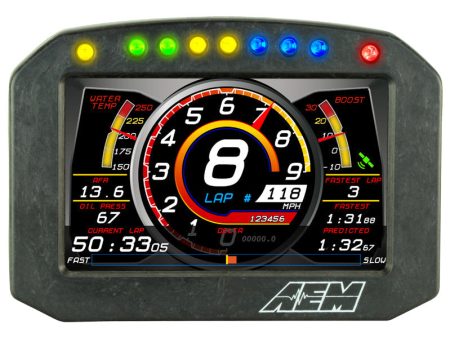 AEM CD-5L Carbon Logging Flush Digital Dash Display Online Sale