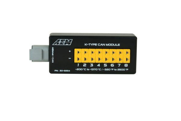 AEM 8 Channel K-Type Thermocouple EGT CAN Module Online Hot Sale