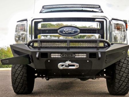 Addictive Desert Designs 11-16 Ford F-250 Super Duty HoneyBadger Front Bumper w  Storage Box Supply