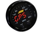 AEM X-Series 0-160 MPH Black Bezel w  Black Face GPS Speedometer Gauge on Sale