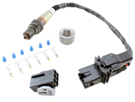 AEM Universal EMS Wideband 02 Kit Sensor  Bung  Connector  Wire-Seals  Pins Online