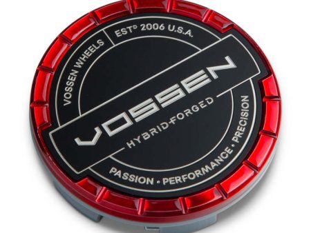 Vossen Billet Sport Cap - Large - Hybrid Forged - Vossen Red For Discount