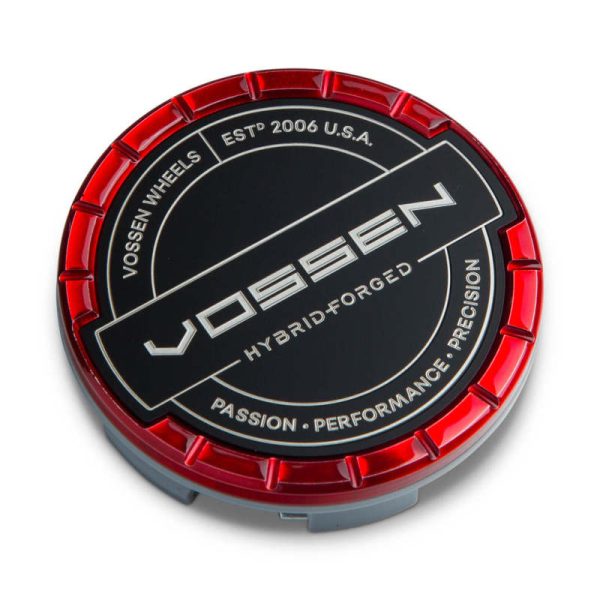 Vossen Billet Sport Cap - Large - Hybrid Forged - Vossen Red For Discount