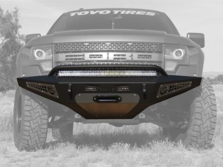 Addictive Desert Designs 10-14 Ford F-150 Raptor HoneyBadger Front Bumper w  Winch Mount Online Sale