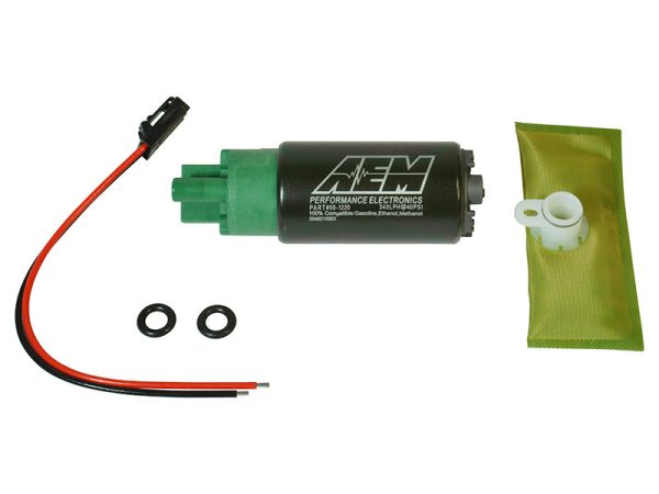 AEM 320LPH 65mm Fuel Pump Kit w o Mounting Hooks - Ethanol Compatible For Discount